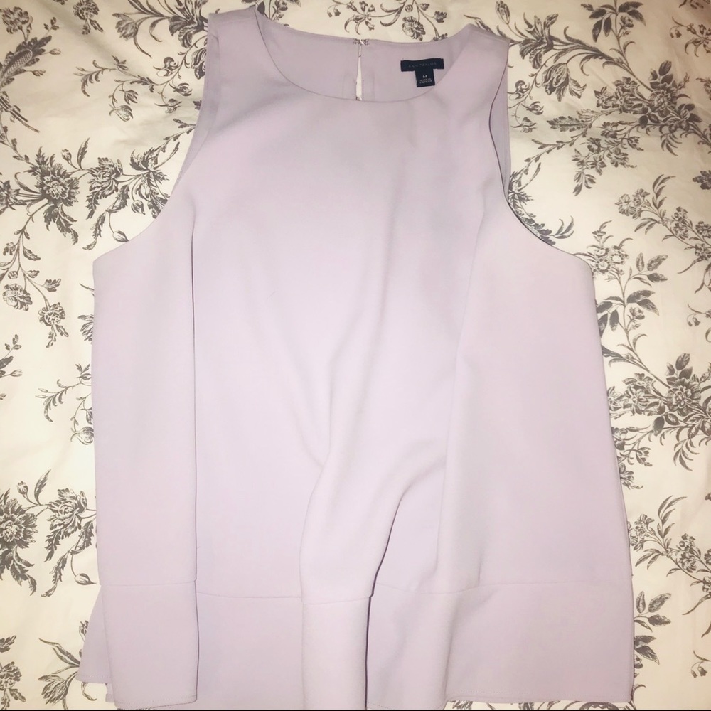 Ann Taylor Crepe Sleeveless Top